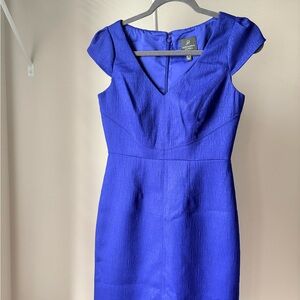 Adrianna Papell Royal Blue Mini Dress